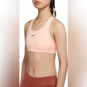 🌼5 for 30🌼 Nike Swoosh Medium Support Sports Bra Light Peachy Pink. Size Small